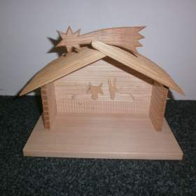 Foto inzerátu Dřevěný betlém 14A1