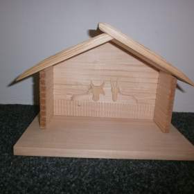 Foto inzerátu Dřevěný betlém 14A1