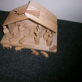 Foto inzerátu Dřevěný betlém 14A2