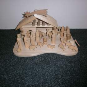 Foto inzerátu Dřevěný betlém 14A4