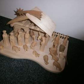 Foto inzerátu Dřevěný betlém 14A4