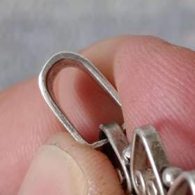 Foto inzerátu Velká stříbrná mince - tolar Marie Terezie v rámu, punc, 37g