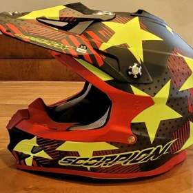 Foto inzerátu Motokrosová dětská přilba Scorpion VX 15 EVO AIR