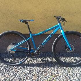 Fotka k inzerátu Dětské kolo MRX 27,5 Barbus rám 15 SH Deore 1x10, modrá / 19465816