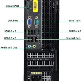 Foto inzerátu PC SET DELL,i7,16GB RAM,SSD,VIEWSONIC 27´,WIN 11,záruka