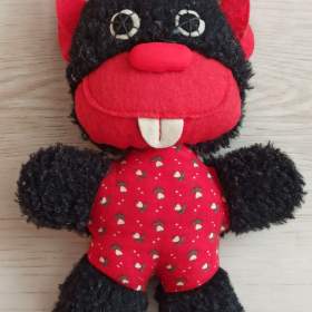 Čert -  plyšová hračka / 19648147
