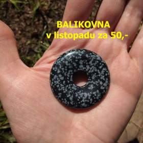 Fotka k inzerátu Donut vločkového obsidiánu / 19278669