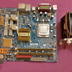 Gigabyte GA- 945GCMX- S2 + intel SL7Z9 + IO Plech + chladič +RAM / 19648224