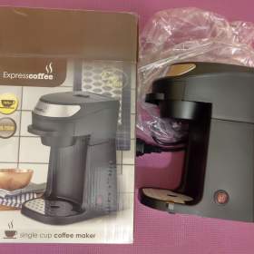 NOVÝ kávovar ExpressCoffee rozbaleno jen na focení / 19648228