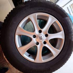 alu ráfky 6,5Jx16H2+zimní pneu Continental / 19648353