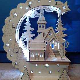 Fotka k inzerátu Zimní vesnička / 17911238