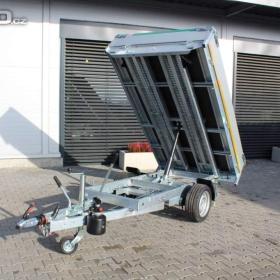 Foto inzerátu Přívěs Eduard 2615 1-stranný sklápěč 1500kg kola R13 vč. nájezdů