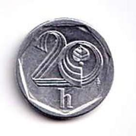 Fotka k inzerátu 20 haléř ČR 1998  / 19619588