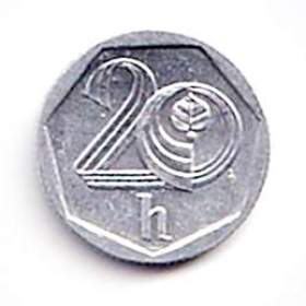 Fotka k inzerátu 20 haléř ČR 2001  / 19619588