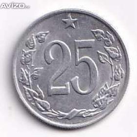 25 haléř ČSR 1962  / 19651400