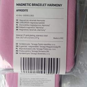 Foto inzerátu nové magnetické náramky pozlacené Harmonie/Afrodite