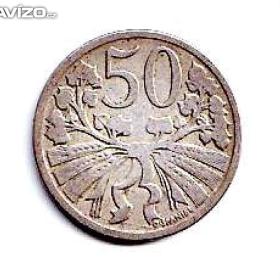 50 haléř ČR 1921  / 19651931