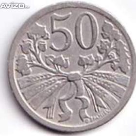 50 haléř ČR 1922  / 19651933