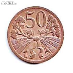 50 haléř ČSR 1947  / 19651939