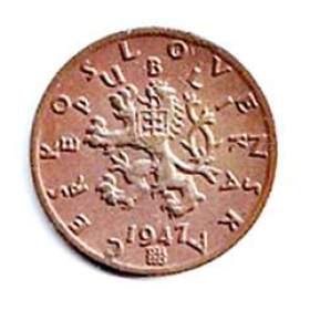 Foto inzerátu 50 haléř ČSR  1947	