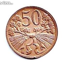 50 haléř ČSR 1950  / 19651942