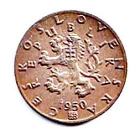 Foto inzerátu 50 haléř ČSR  1950	