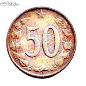 50 haléř ČSR 1965  / 19651947