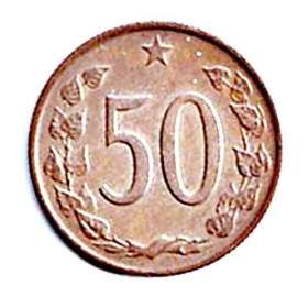 Fotka k inzerátu 50 haléř ČSR 1969  / 19651848