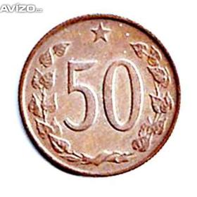 50 haléř ČSR 1969  / 19651948