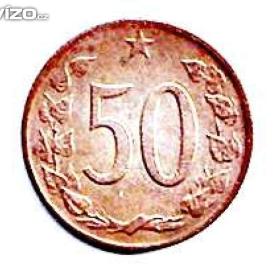 50 haléř ČSR 1970  / 19651949