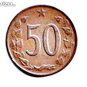 50 haléř ČSR 1971 / 19651950