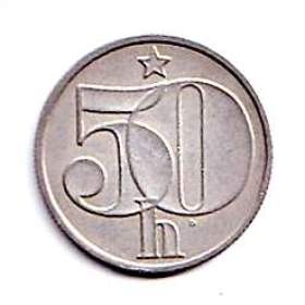 50 haléř ČSR 1978 / 19651951