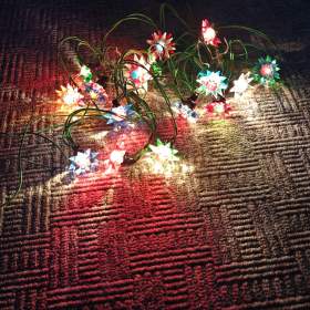 Foto inzerátu Skleněná vánoční světýlka 