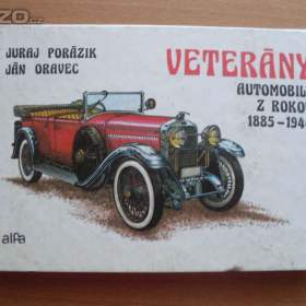 Fotka k inzerátu Juraj Porázik Ján Oravec Veterány. Automobily z rokov 1885- 1940 / 19063600