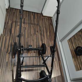 Foto inzerátu Prodáme kombinovaný kočárek Anex Cross 3v1 po jednom dítěti