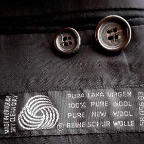 Foto inzerátu Pánský oblek s vestou, černý