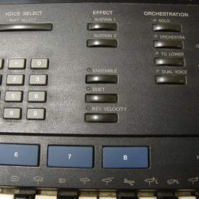 Foto inzerátu Elektrické klávesy varhany syntezátor Yamaha PSR-4500 1989 funkční pěkné