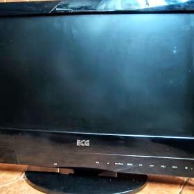 Foto inzerátu TV ECG + settopbox Sencor + 41ks DVD