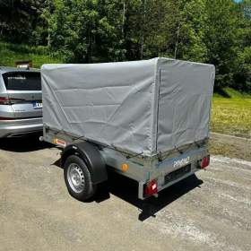 Foto inzerátu Přívěs Neptun Praktik 202x114 750kg s plachtou a konstrukcí