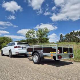 Foto inzerátu  Přívěs AGADOS AGA KIT překližkový 233x130cm sklopný 750kg