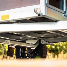 Foto inzerátu  Přívěs AGADOS AGA KIT překližkový 252x130cm sklopný 750kg