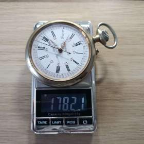 Foto inzerátu Velmi zajímavé masivní kapesní hodinky COLOMBOPHILE - Henry Martens