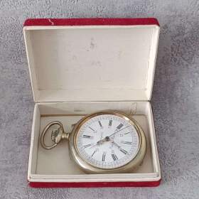 Foto inzerátu Velmi zajímavé masivní kapesní hodinky COLOMBOPHILE - Henry Martens