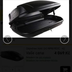 Fotka k inzerátu Střešní box  / 18146312