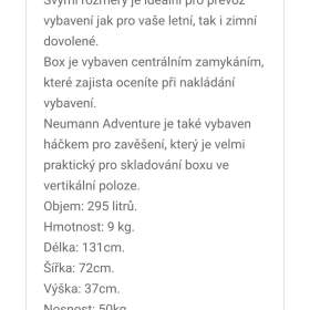 Foto inzerátu Střešní box 