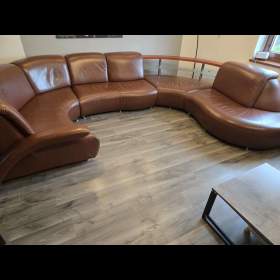 Fotka k inzerátu Prodám masivní koženou sedačku / 19454767