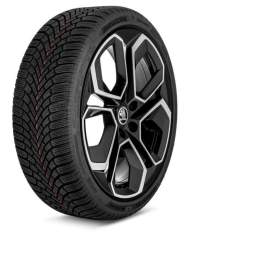 Octavia -  originál komplet zimní kola. Jako nové.8mm. Přivezu. / 19660741