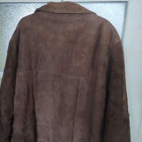 Foto inzerátu Kabát dámský kožený s beránkem takřka nenošený, perfektní stav