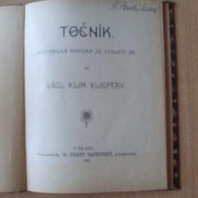 Fotka k inzerátu Václav Kliment Klicpera Točník / 19645591