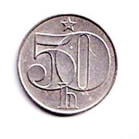 50 haléř ČSR 1990 / 19661665